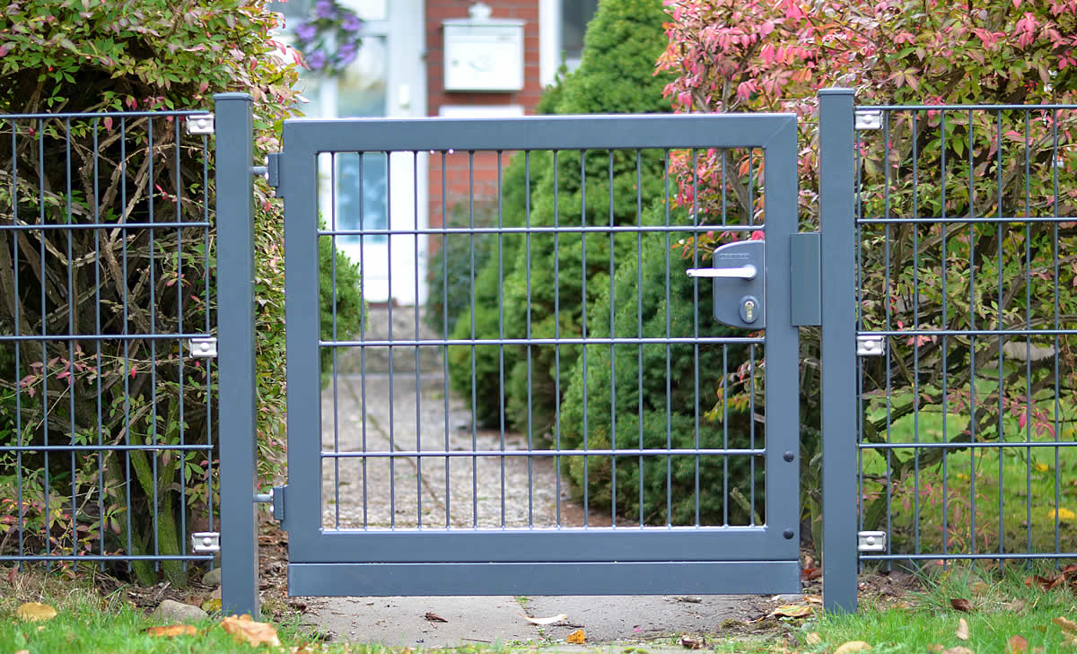 Tor und Pforte für Garten und Einfahrt Richter Zäune + Carports